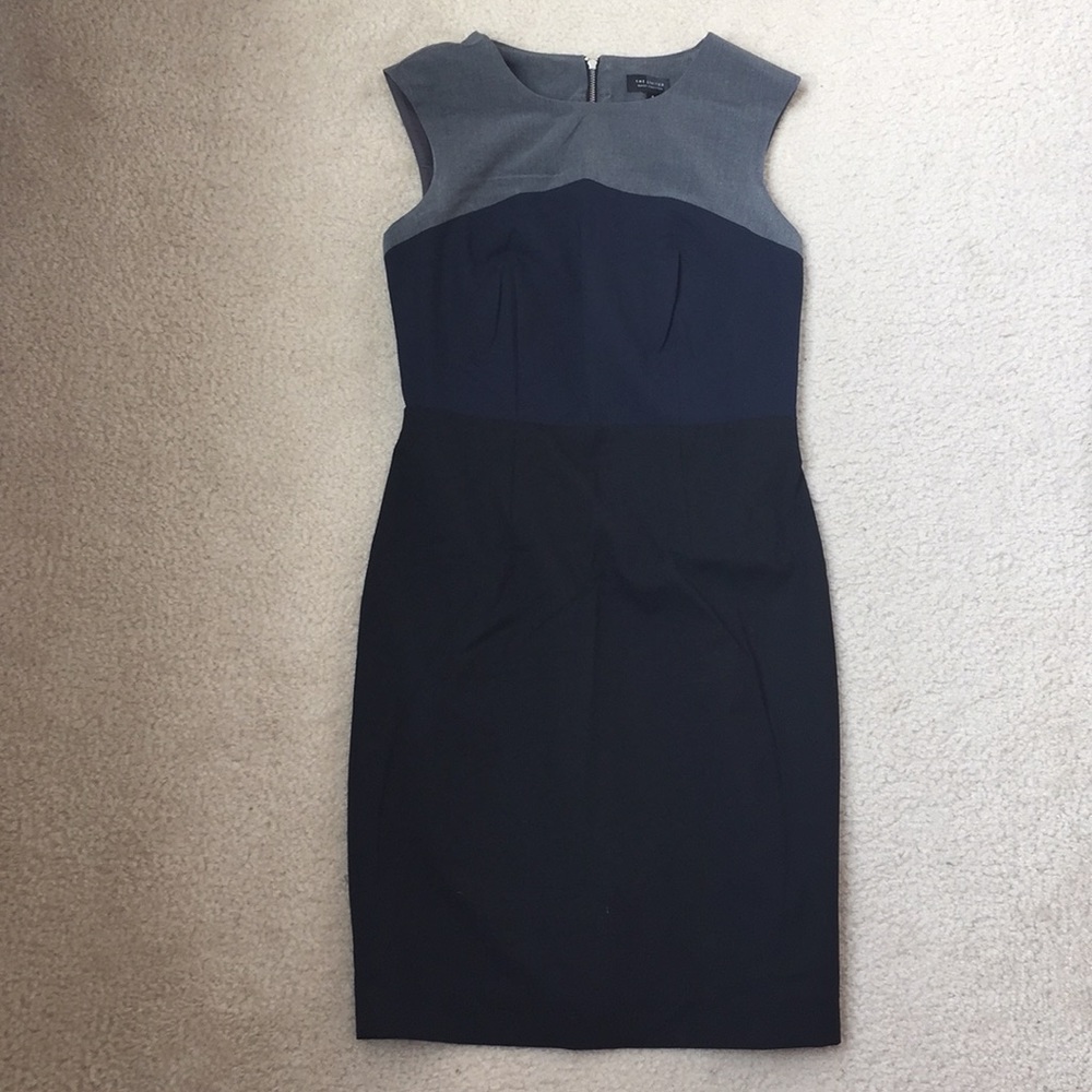 Color block dress from The Limited